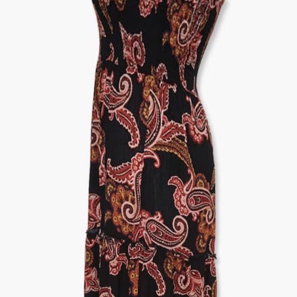 ❌❌SOLD -NWT-FOREVER 21 Paisley PLUS MAXI DRESS - Picture 4 of 7